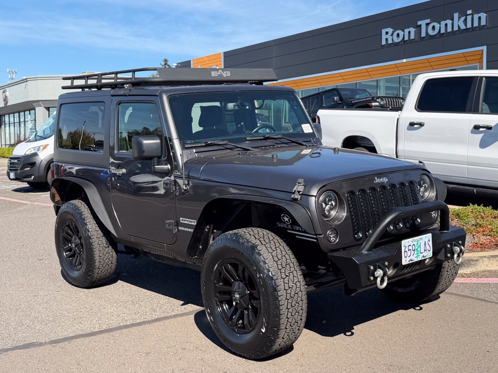 Used 2017 Jeep Wrangler Sport w/ Quick Order Package 24S AWD/4WD image 2