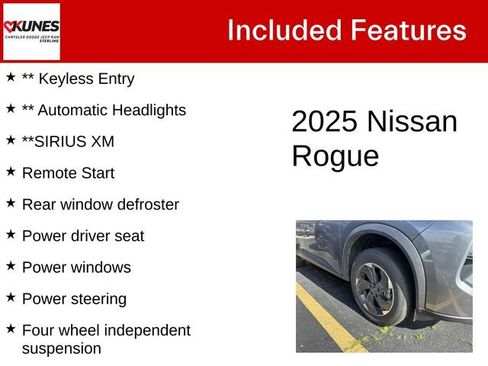Used 2025 Nissan Rogue SV AWD/4WD image 5