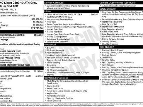Used 2024 GMC Sierra 2500 AT4 w/ AT4 Premium Plus Package AWD/4WD image 11