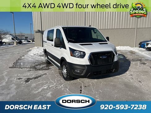 Certified 2024 Ford Transit 250 Low Roof AWD w/ Exterior Upgrade Package image 4