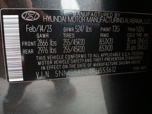 Used 2023 Hyundai Santa Fe Calligraphy FWD image 11