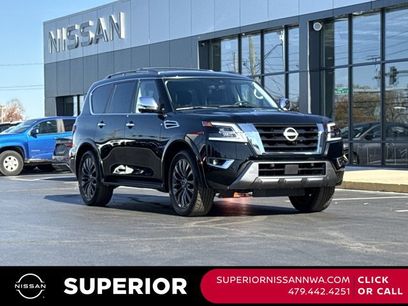 Certified 2024 Nissan Armada Platinum w/ Captain's Chairs Package