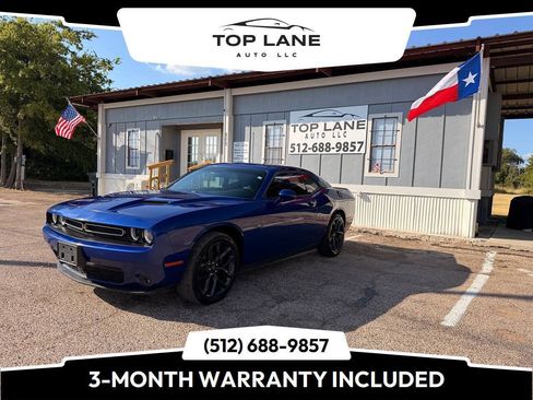 Used 2021 Dodge Challenger SXT w/ Blacktop Package RWD image 1
