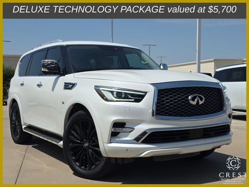 Used 2018 INFINITI QX80 4WD w/ Deluxe Technology Package image 1