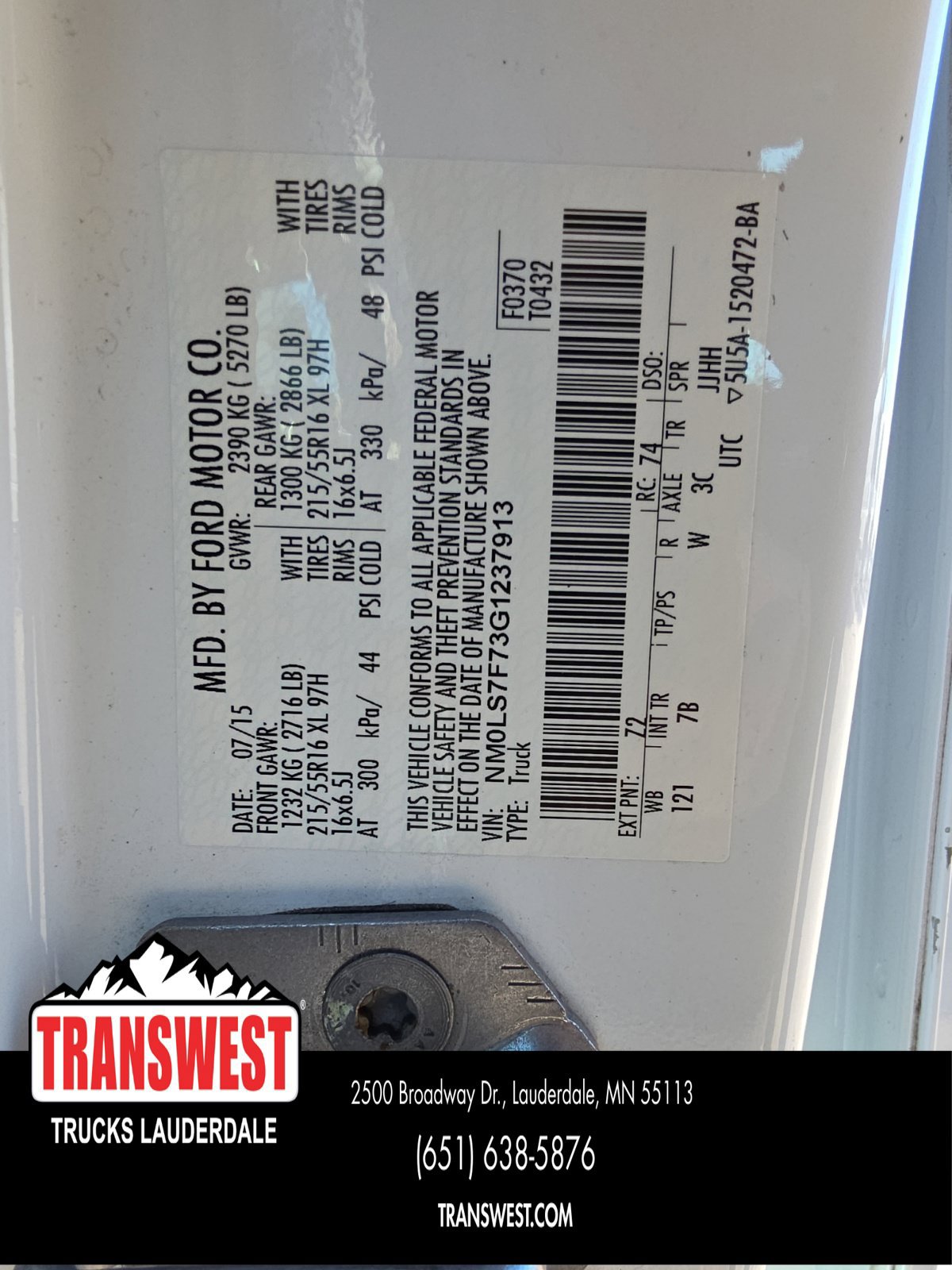 Used 2016 Ford Transit Connect XLT FWD image 19