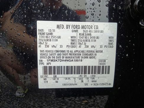 Used 2022 Ford Explorer XLT RWD image 20