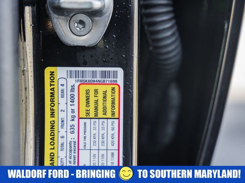 Used 2022 Ford Explorer XLT w/ Equipment Group 202A image 90