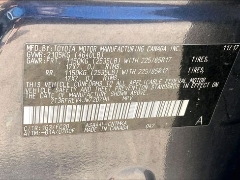 Used 2018 Toyota RAV4 XLE w/ Plus Extra Value Package AWD/4WD image 33