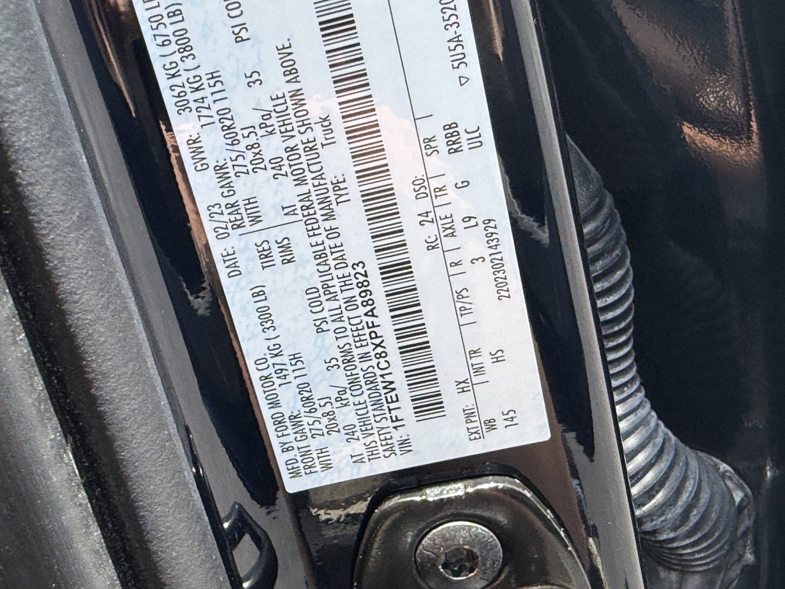 Certified 2023 Ford F150 Lariat w/ Equipment Group 502A High RWD image 42
