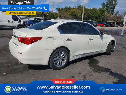 Used 2016 INFINITI Q50 3.0t Premium w/ 3.0T Premium Plus Package RWD image 4