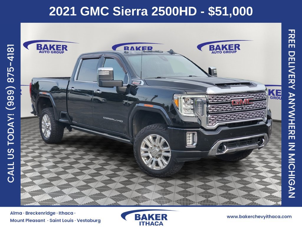 Certified 2021 GMC Sierra 2500 Denali w/ Denali Ultimate Package AWD/4WD image 1