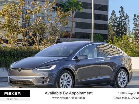 Used 2021 Tesla Model X Long Range AWD/4WD image 2