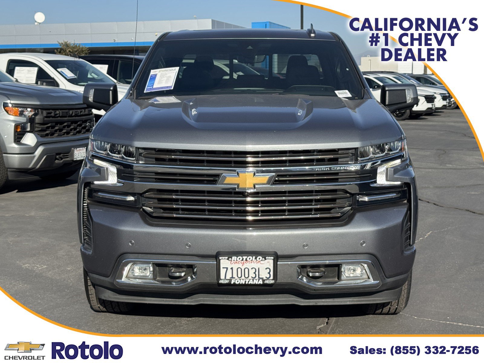 Used 2022 Chevrolet Silverado 1500 High Country w/ Technology Package AWD/4WD image 2