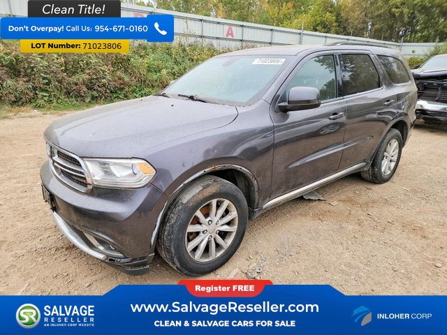 Used 2014 Dodge Durango SXT w/ Quick Order Package 23B AWD/4WD image 1