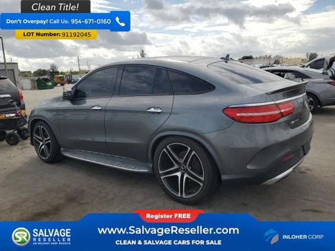 Used 2017 Mercedes-Benz GLE 43 AMG 4MATIC Coupe w/ Parking Assist Package image 3