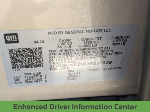 Used 2024 Chevrolet Tahoe LT RWD image 28