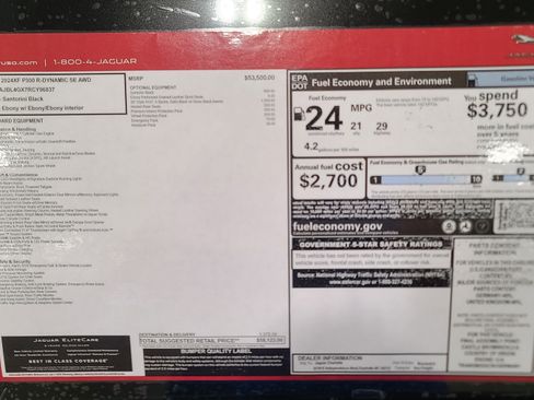 New 2024 Jaguar XF R-Dynamic SE image 21
