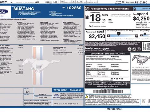 Used 2023 Ford Mustang GT Premium w/ Equipment Group 401A image 7
