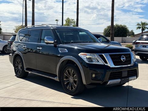 Used 2018 Nissan Armada Platinum w/ Captain Seat Package AWD/4WD image 8