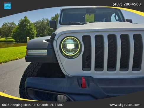 Used 2021 Jeep Gladiator Rubicon w/ LED Lighting Group AWD/4WD image 12