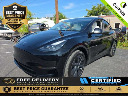 Used 2024 Tesla Model Y Long Range AWD/4WD image 1
