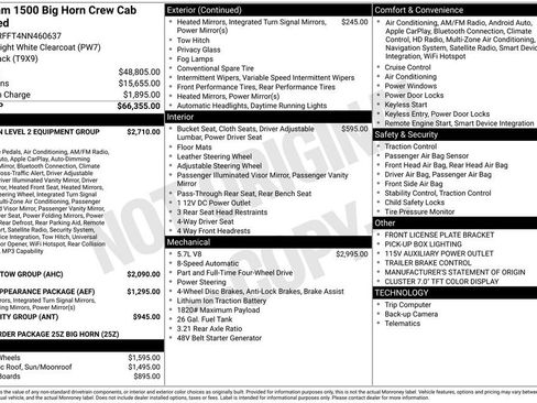 Used 2022 RAM 1500 Big Horn AWD/4WD image 4