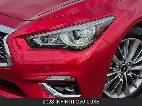 Used 2023 INFINITI Q50 Luxe w/ Cargo Package RWD image 10