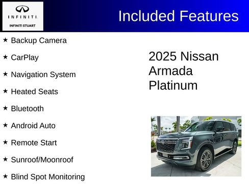Used 2025 Nissan Armada Platinum image 2