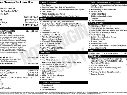 Used 2019 Jeep Cherokee Trailhawk image 10