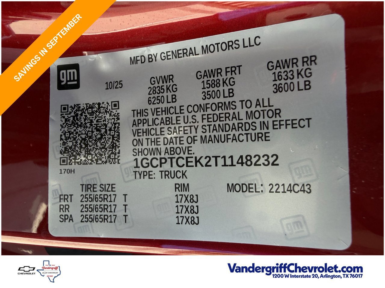 Certified 2026 Chevrolet Colorado LT w/ LT Convenience Package AWD/4WD image 28