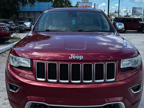 Used 2014 Jeep Grand Cherokee Overland w/ Advanced Technology Group RWD image 8