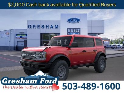 New 2025 Ford Bronco Badlands w/ Sasquatch Package