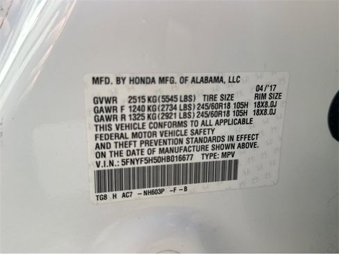 Used 2017 Honda Pilot EX-L image 41