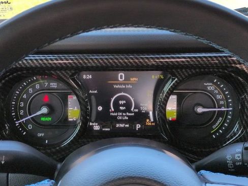Used 2024 Jeep Wrangler Unlimited Rubicon 4xe w/ Safety Group AWD/4WD image 25