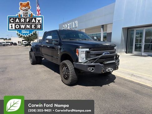 Used 2018 Ford F350 Platinum w/ Platinum Ultimate Package AWD/4WD image 1