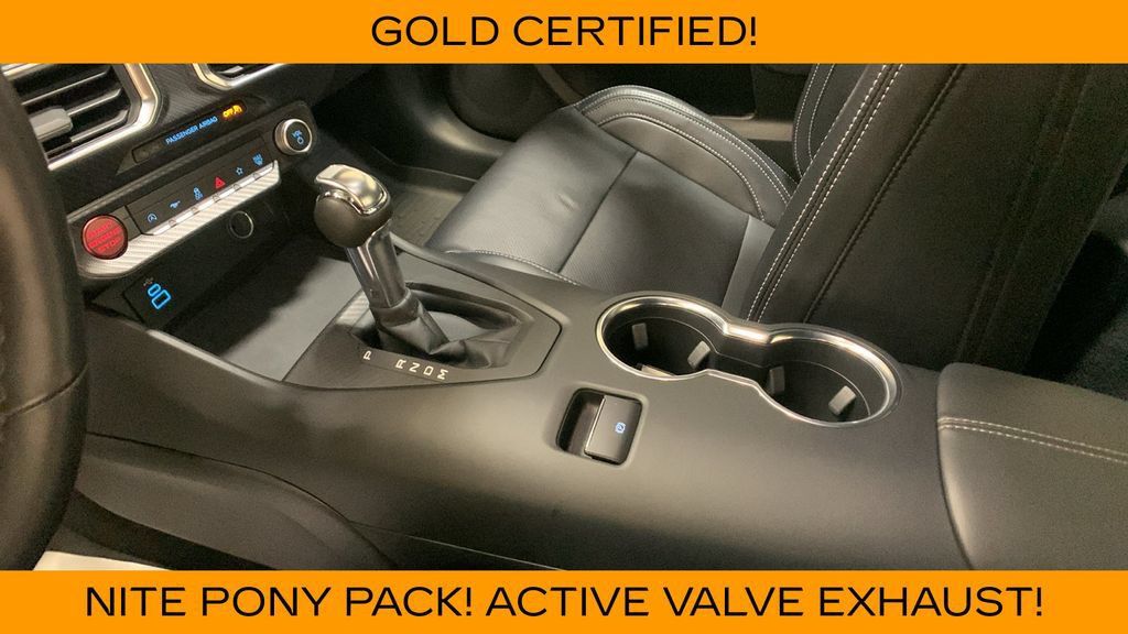 Certified 2025 Ford Mustang GT Premium w/ Mustang Nite Pony Package RWD image 34