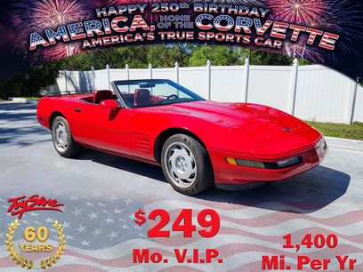 Used 1992 Chevrolet Corvette Convertible