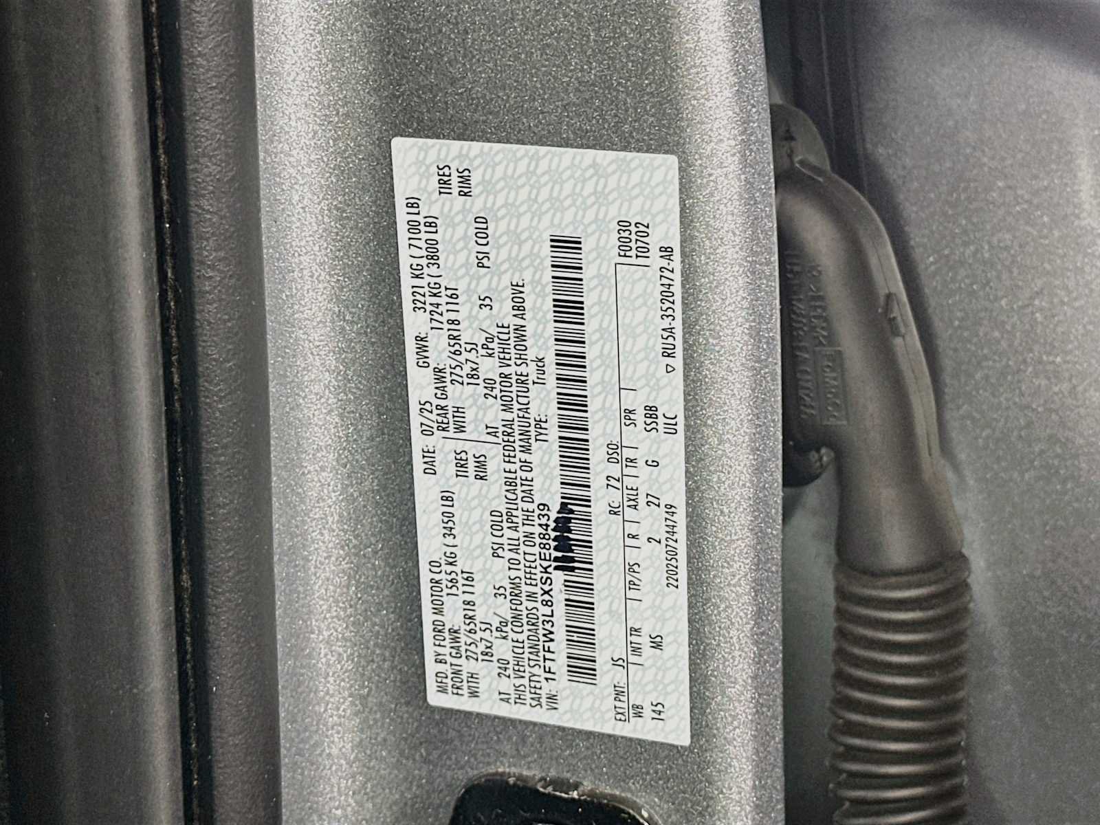 Used 2025 Ford F150 XLT w/ Equipment Group 301A Standard AWD/4WD image 28