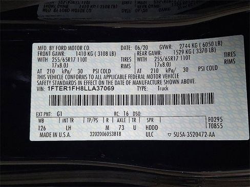 Used 2020 Ford Ranger XLT w/ Equipment Group 301A Mid image 26