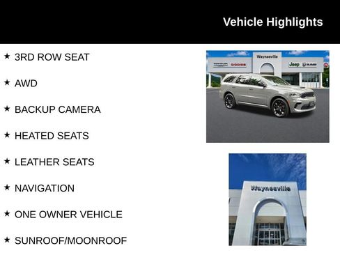 Used 2023 Dodge Durango R/T w/ Hemi Orange Plus Package AWD/4WD image 2