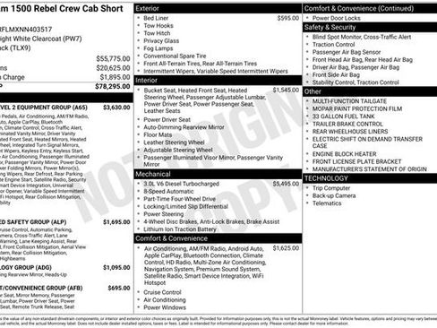 Used 2022 RAM 1500 Rebel w/ Rebel Level 2 Equipment Group image 15