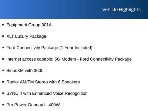 New 2026 Ford Maverick XLT w/ Equipment Group 301A AWD/4WD image 3