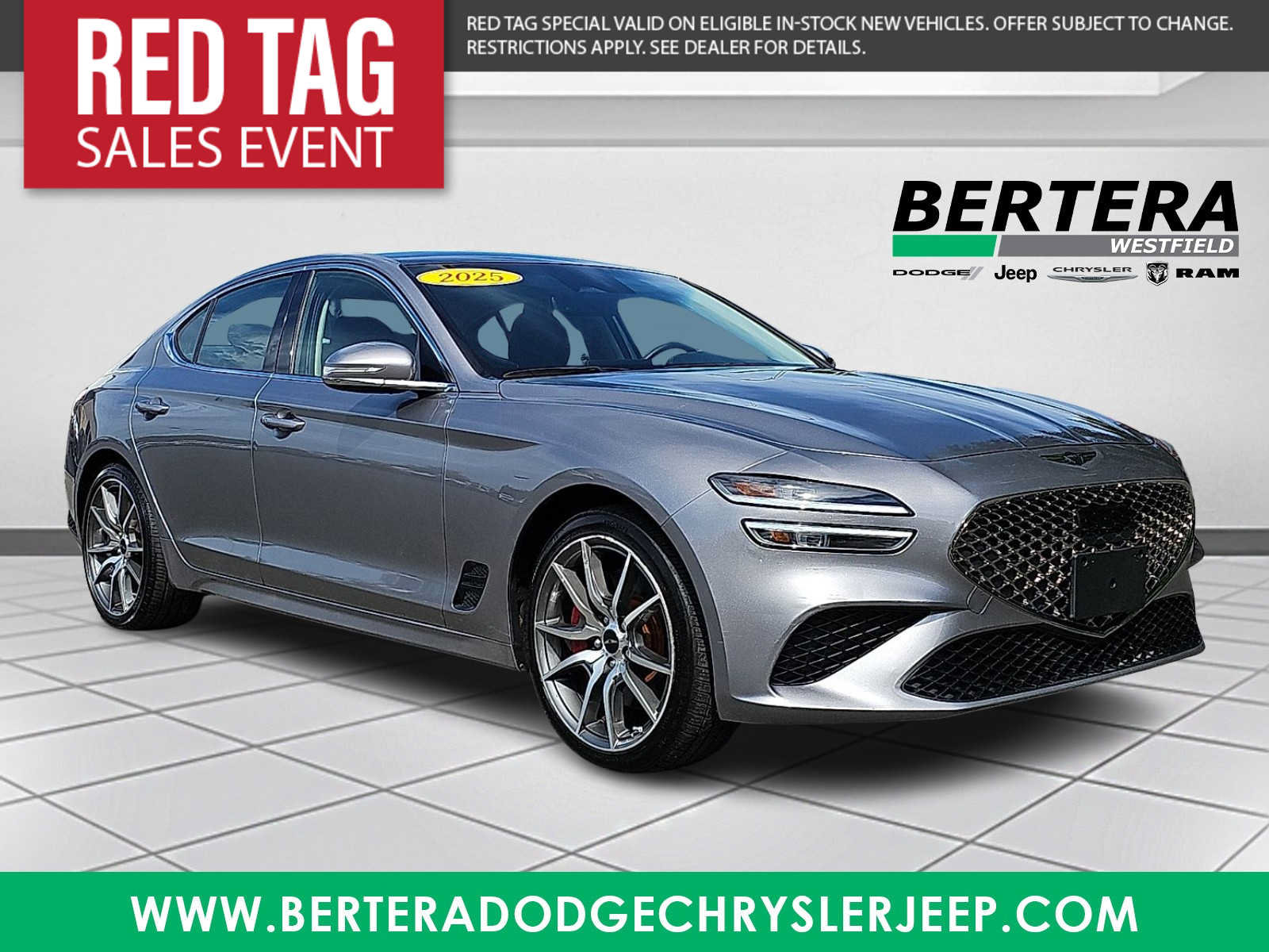 Used 2025 Genesis G70 2.5T RWD image 1