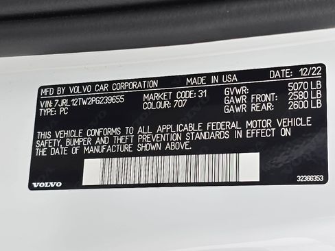 Used 2023 Volvo S60 B5 Plus w/ Climate Package image 35