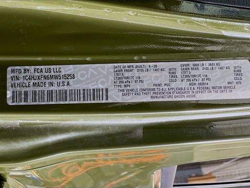 Used 2021 Jeep Wrangler Unlimited Rubicon image 36