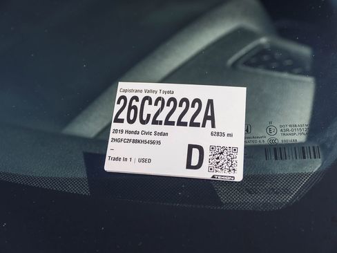 Used 2019 Honda Civic Sport image 27