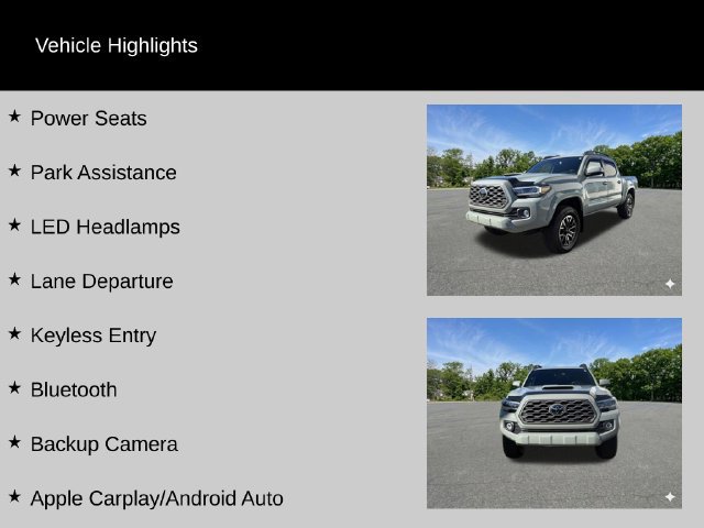Used 2022 Toyota Tacoma TRD Sport AWD/4WD image 2