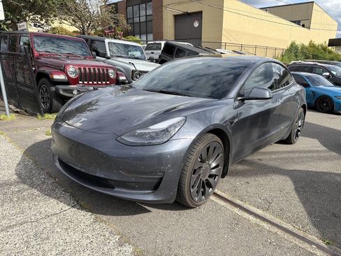 Used 2022 Tesla Model 3 Performance AWD/4WD image 1