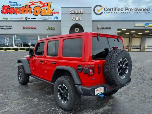 Certified 2025 Jeep Wrangler Unlimited Rubicon 4xe w/ Convenience Group AWD/4WD image 4