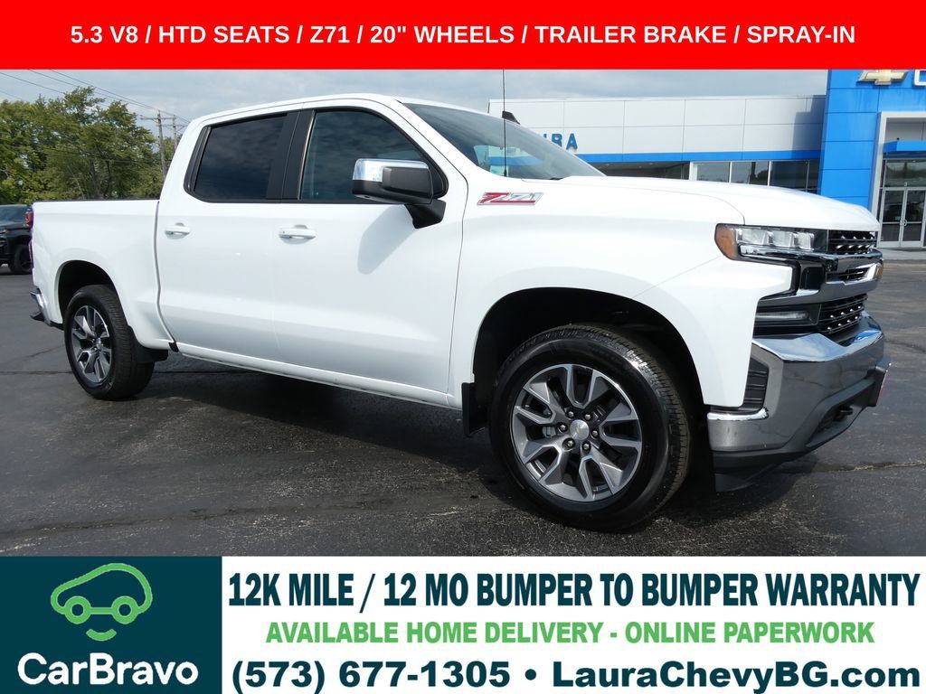 Certified 2020 Chevrolet Silverado 1500 LT w/ All-Star Edition AWD/4WD image 1